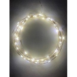 Гирлянда LED Нить 5 м теплый свет, АА ENIN -5NW