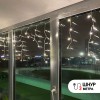 Гирлянда LED Бахрома 1,8х0,5 м теплый свет 8 режимов 220V, IP20 100/800 ENIB-01B