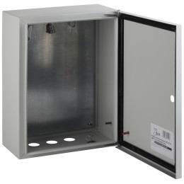 Корпус металлический ЩМПг-04 (400х300х175) IP54 У2 серый SIMPLE