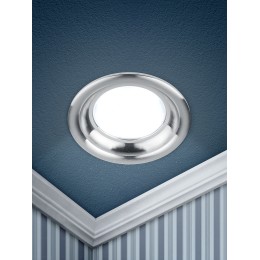 Светильник светодиодный круглый тарелка 7W 4000K, серебро KL LED 17-7 SL