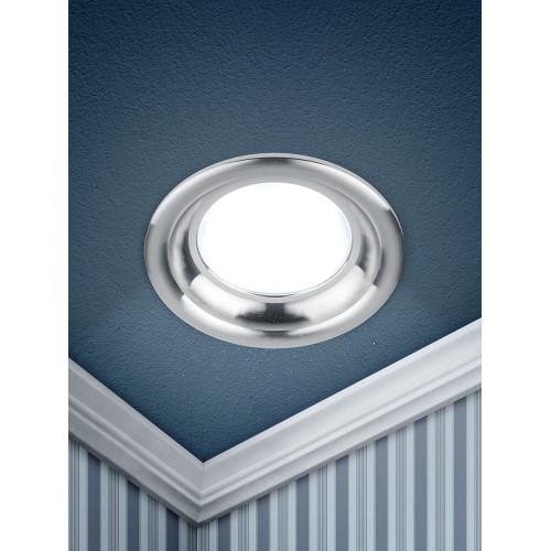 Светильник светодиодный круглый тарелка 7W 4000K, серебро KL LED 17-7 SL