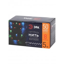 Гирлянда LED Нить 5 м ENIN-5м мультиколор 8 режимов, 220V, IP20 (100/1500)