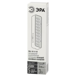 Светильник светодиодный аварийный непостоянный DBA-101-0-20 30LED 5ч IP20 40/3360