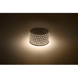Лента светодиодная 9,6Вт/м 12В 3000К IP20 120LED/м LS2835-120LED-IP20-WW-eco-5м