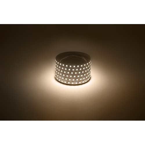 Лента светодиодная 9,6Вт/м 12В 3000К IP20 120LED/м LS2835-120LED-IP20-WW-eco-5м