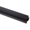 Шинопровод магнитный трековый TRM-R20-200B встраиваемый NOVA 2м 48V черный