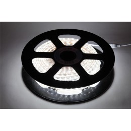 Лента светодиодная 4,8Вт/м 220В 6500К IP67 60LED/м LS2835-4,8-60-220-6500К-IP67-20m