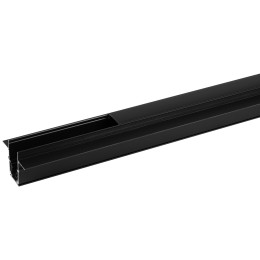 Шинопровод магнитный трековый TRM-R20-200B встраиваемый NOVA 2м 48V черный