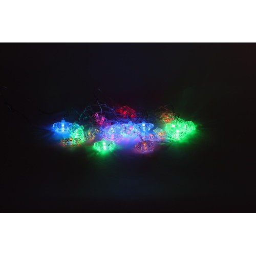 Гирлянда LED Нить Короны 3 м мультиколор, 220 V, IP20 36/864, ENIN-3K