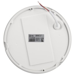 Светильник светодиодный ДБП-12W 4000К 960 Лм SPB-1-12 W IP54 круглый 180х 80 белый