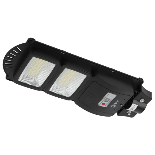 Светильник консольный на солнечных батареях, SMD, 40W, с датчиком движения, ПДУ, 700Лм, 5000К, IP65