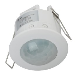 Датчик движения белый 1200 Вт IP20 360 градусов 6М 50/1050 MD 018