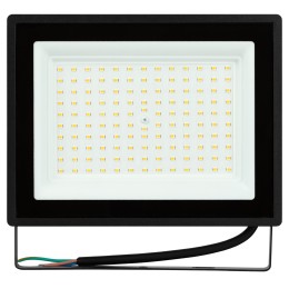Прожектор светодиодный ДО-100 Вт 4000К 8000 Лм IP65 черный 100w нейтральный 200-240В LPR-023-0-40K-100