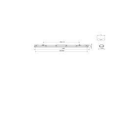 Светильник светодиодный под лампу Т8 SPP-101-0-002-060 Св-к IP65 T8 G13 600мм (8/240)