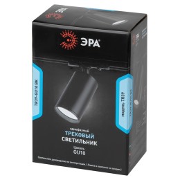Светильник трековый однофазный TR39-GU10 BK MR16 черный лампа MR16 ( в комплект не входит)