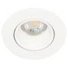 Светильник встраиваемый декоративный KL90 WH MR16/GU5.3 белый, пластиковый (MR16/GU5.3 в комплект не входит)