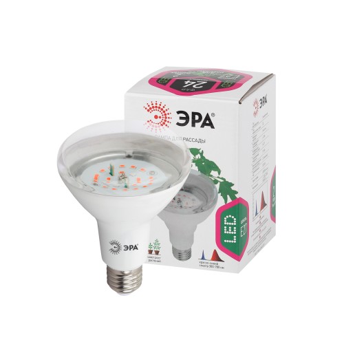 Лампа светодиодная лампа для рассады тип А60,FITO-16W-RB-E27-K 16 Вт, 220-240V