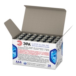 Батарейка LR03-28 box SUPER Alkaline (28/1120/44800)