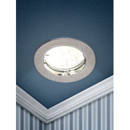 Светильник встраиваемый литой MR16 KL1 CH ,12V, 50W хром (100/3000)