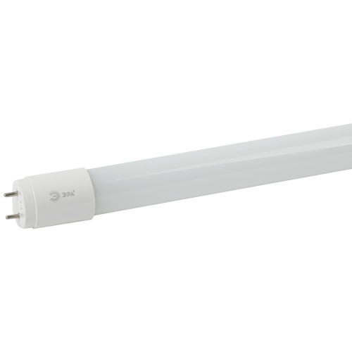Лампа светодиодная LED 10 Вт 910Лм 4000К трубка, стекло нейтральный G13 190-260В LED T8-10W-840-G13-600mm Red Line