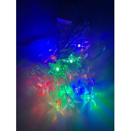 ENIN-3Z Гирлянда LED Нить Цветы 3 м мультиколор, 220V, IP20 (36/864)