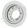 Светильник встраиваемый KL35 А WH /1 под лампу Gx53 поворотный 220V 13W белый (80/960)