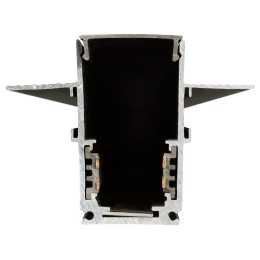 Шинопровод магнитный трековый TRM-R20-200B встраиваемый NOVA 2м 48V черный