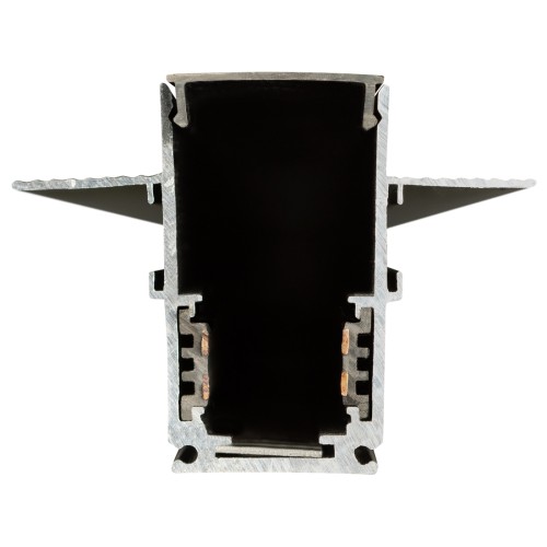 Шинопровод магнитный трековый TRM-R20-200B встраиваемый NOVA 2м 48V черный