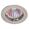 Светильник встраиваемый литой MR16 KL1 CH ,12V, 50W хром (100/3000)