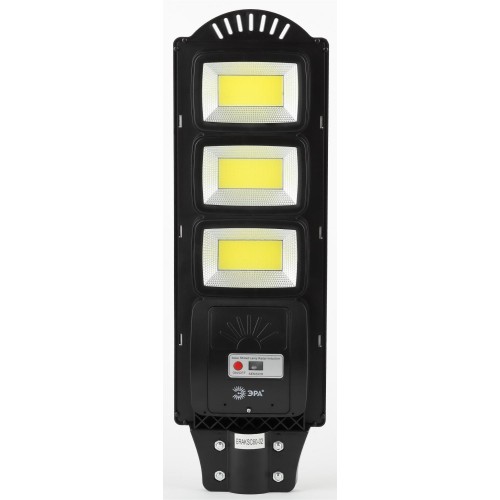 Светильник консольный на солнечной батарее, COB, с кронштейном,60W,с датчиком движения, ПДУ, 1100 Лм, 5000 К, IP65