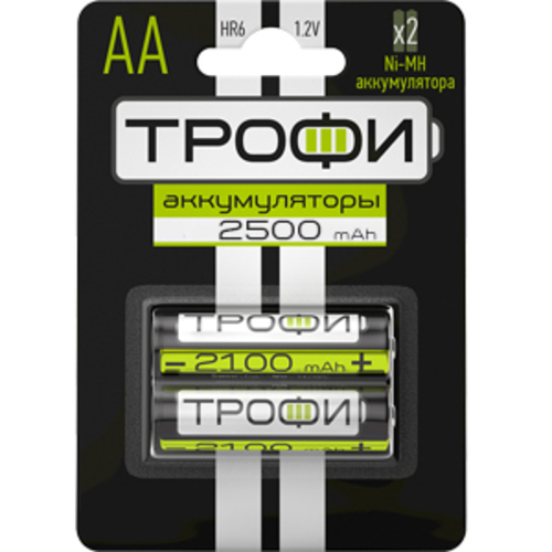 Батарейка HR6-2BL 2500 mAh (20/240/11520)