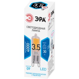 Лампа светодиодная LED 3,5 Вт 280Лм 4000К капсула нейтральный G9 170-265В LED JCD-3,5W-GL-840-G9 Standart