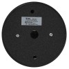 Подсветка накладной, GU10, D80х100мм, черный/хром (50/900)