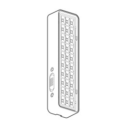 Светильник светодиодный аварийный непостоянный DBA-101-0-20 30LED 5ч IP20 40/3360
