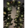 Гирлянда LED Нить 5 м теплый свет, АА ENIN -5NW