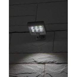 Прожектор с датчиком движения c выносной солнечной батареей, 6LED,150lm ERAFS024-07
