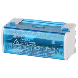 Шины на DIN-рейку NO-224-97 в корпусе кросс-модуль ШНК 2х11 L+PEN