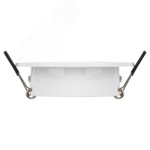 Светильник встраиваемый декоративный KL92 WH MR16/GU5.3 белый, пластиковый (MR16/GU5.3 в комплект не входит)