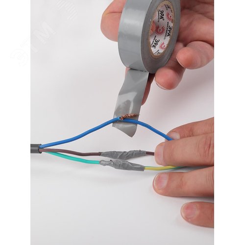 Изолента ПВХ 19мм*20м серая (10/200/6400)