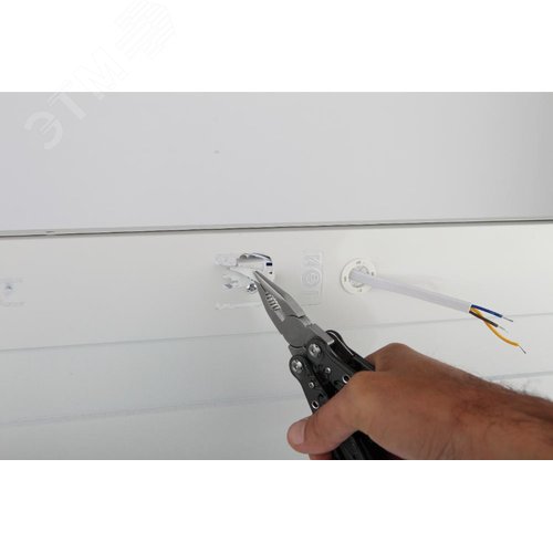 Светильник светодиодный ДВО/ДПО SPO-6-72-6K-P 72Вт 6500К 6500Лм IP40 595х595 призма с проводом