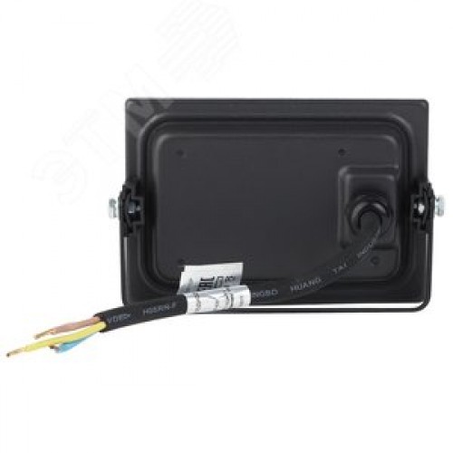 Прожектор светодиодный ДО-30 Вт 6500К 2100 ЛмIP65 200-240В встроенный датчик движения черный 30w холодный корпус LPR-041-1-65K-030