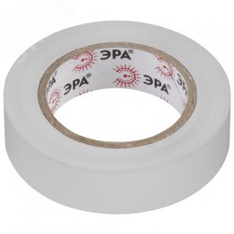Изолента ПВХ 15мм*10м белая (10/500/16000)
