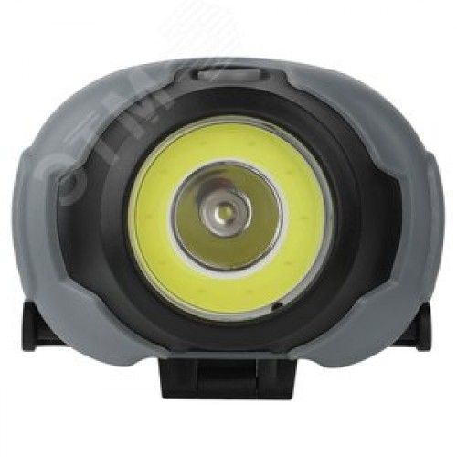 Фонарь налобный светодиодный 5Вт 310Лм IP40 SMD+COB 3 режима на батарейках 3xAAA (в комплект не входят) GB-710 Криптон