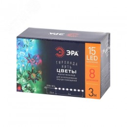 ENIN-3Z Гирлянда LED Нить Цветы 3 м мультиколор, 220V, IP20 (36/864)