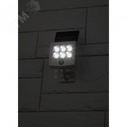 Прожектор с датчиком движения, на солнечной батарее, 6LED, 150 lm ERAFS048-08