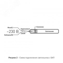 Светильник линейный светодиодный SPP-201-0-40K-E36 36Вт 4000K 3420 Лм IP65 1200мм с бап 1 час матовый