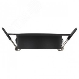 Светильник встраиваемый алюминиевый KL87 BK MR16/GU5.3 черный