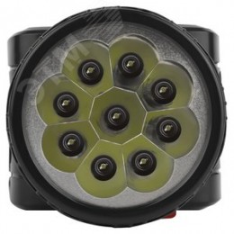 Фонарь налобный светодиодный 4Вт 50Лм IP40 LED 2 режима аккумуляторный TG9 черный