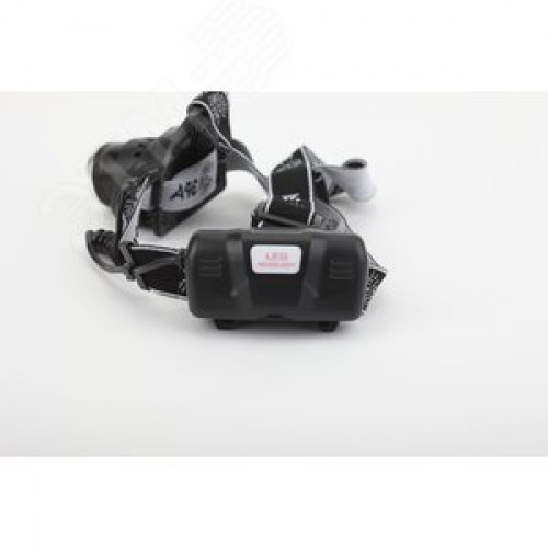 Фонарь налобный светодиодный 5Вт 400/200Лм IP40 SMD 3 режима аккумуляторный GA-805