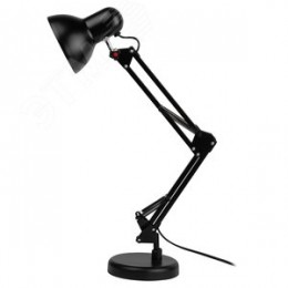 Светильник настольный черный N-214-E27-40W-BK